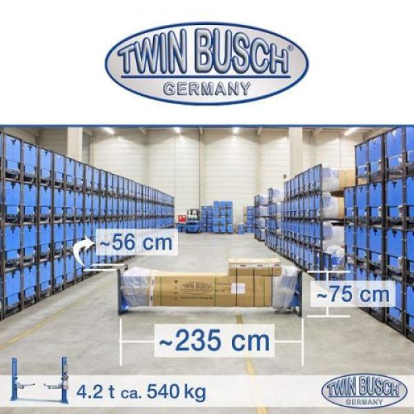 Twin Busch Garagenmodell 2-Säulen-Hebebühne 4.2t – Basic-Line TW242GE